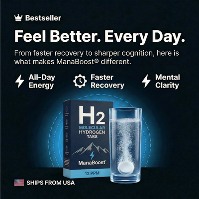 ManaBoost Hydrogen Water Tablets